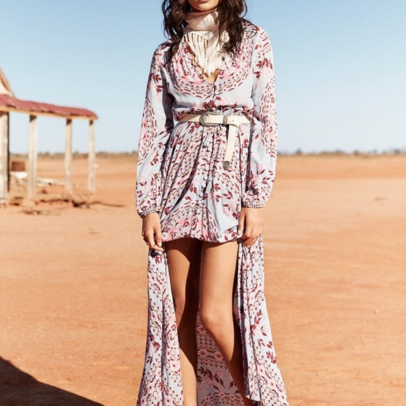 🌺🌸Spell & The Gypsy Collective SPELL PANDORA GOWN AQUARIUM🌸🌺 - Picture 2 of 10